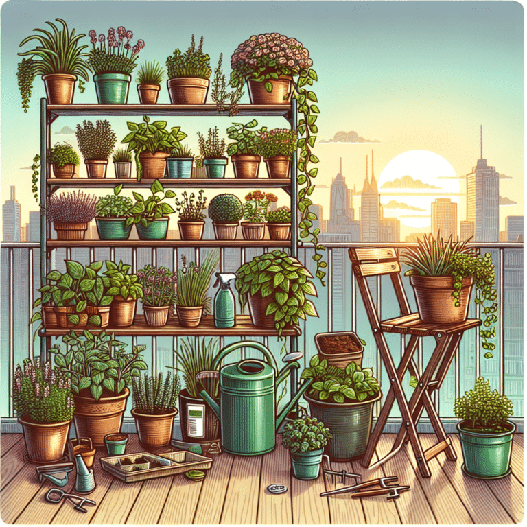 Budget-friendly Balcony Gardening Setup