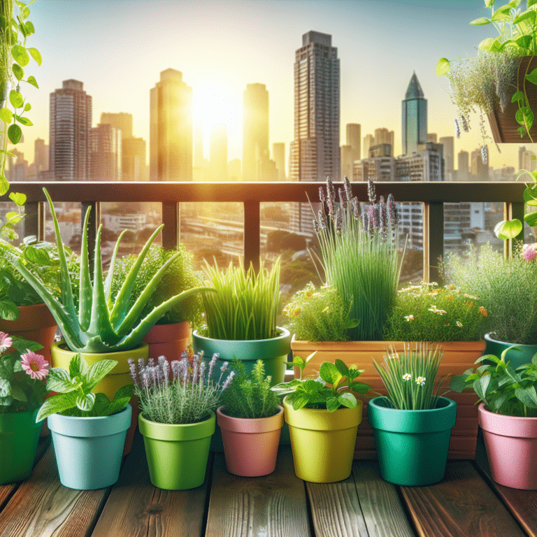Grow Your Own Medicine: Best Medicinal Plants for Balconies