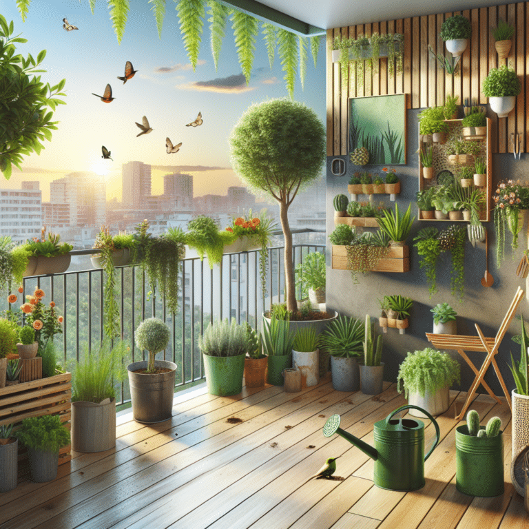 Eco Friendly Balcony Garden