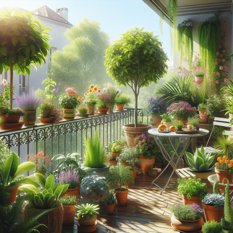 Choosing the Right Plants for a Sunny Balcony