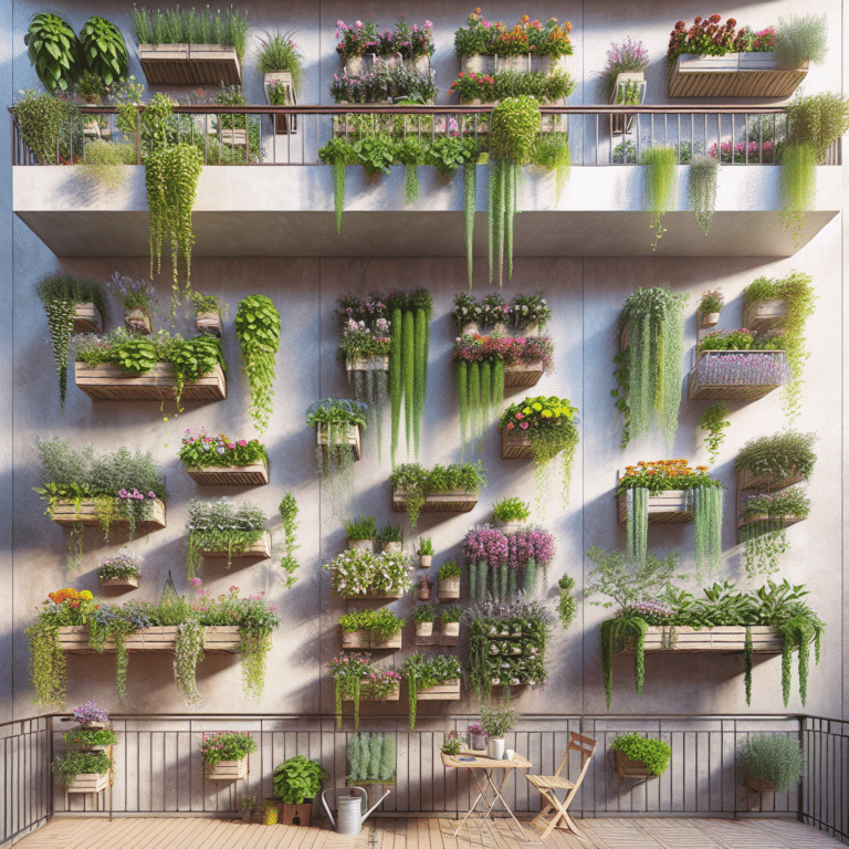 Vertical Balcony Garden Ideas