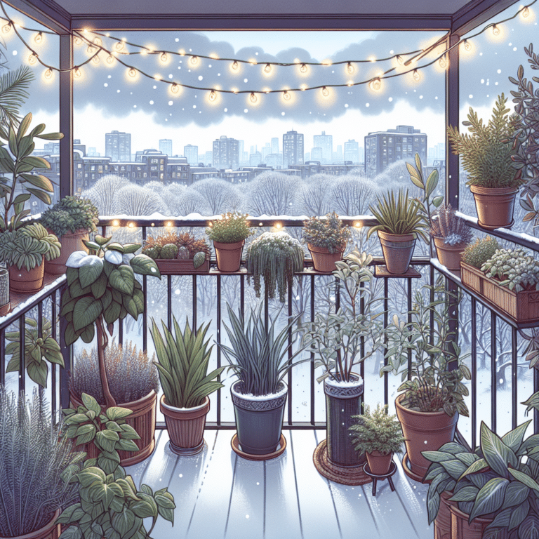 Seasonal Guide: Balcony Gardening in Winter