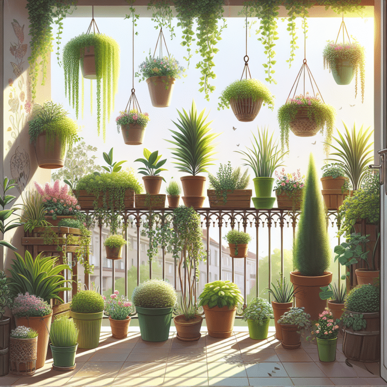 Balcony Decor for Plants.