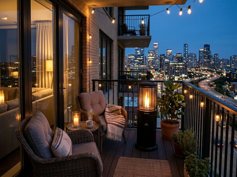 balcony outdoor heater small