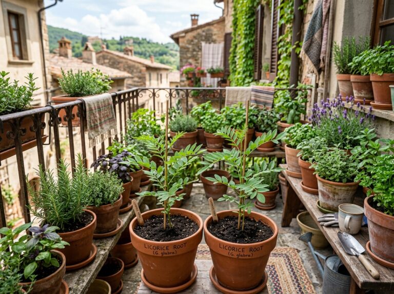 licorice root balcony soothing