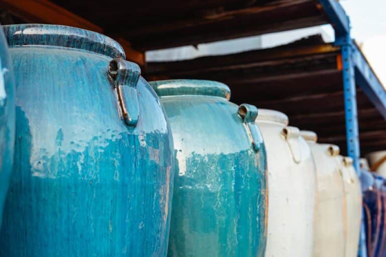 ceramic self watering pots