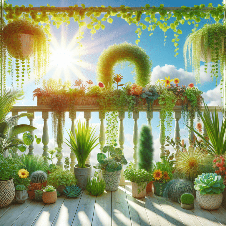 "Plants Perfect for a Sunny Balcony
