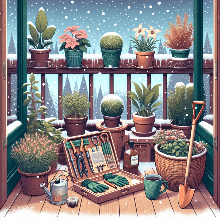 Year Round Green: Balcony Gardening in Winter