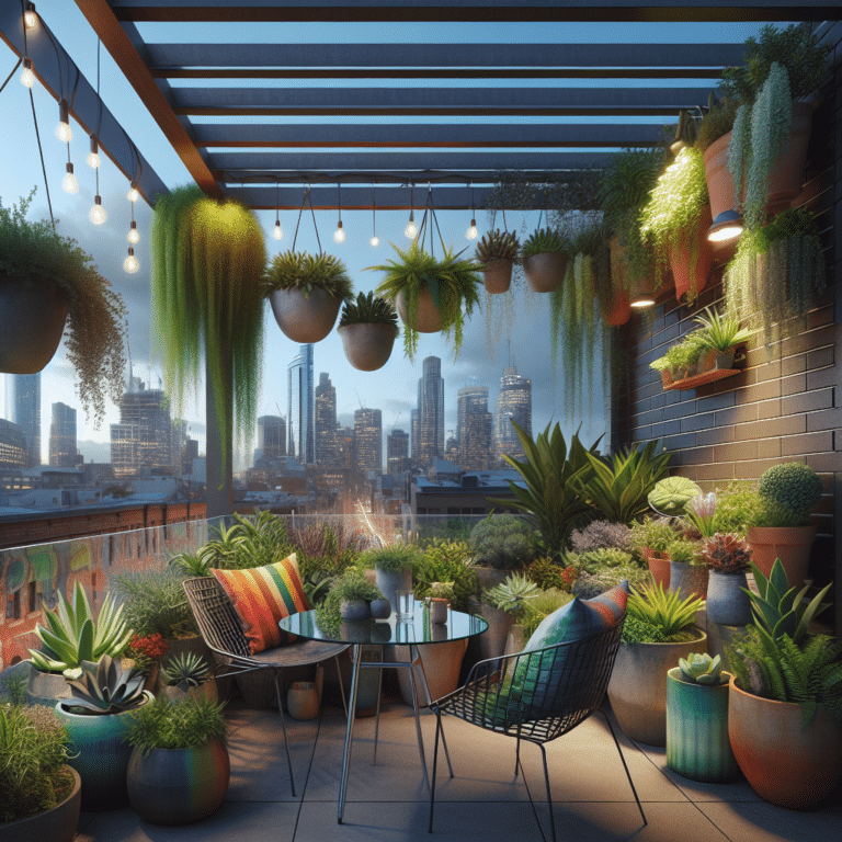 Urban Jungle: Modern Balcony Garden Ideas