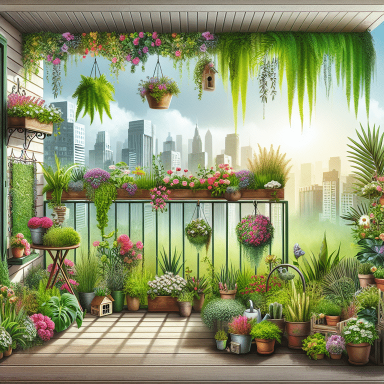 Transform Your City Balcony into a Green Oasis