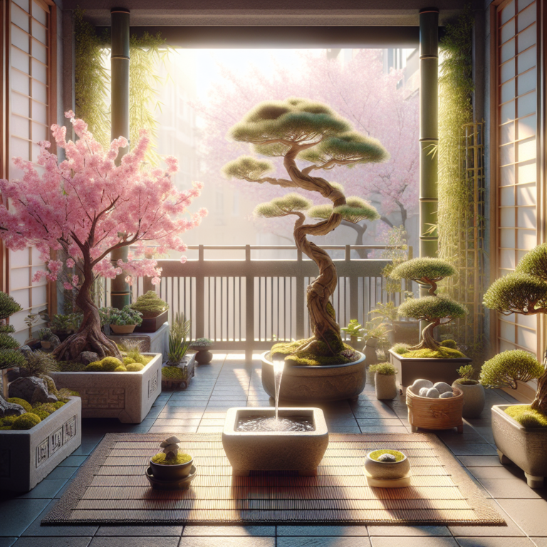 Japanese-Inspired Balcony Gardens