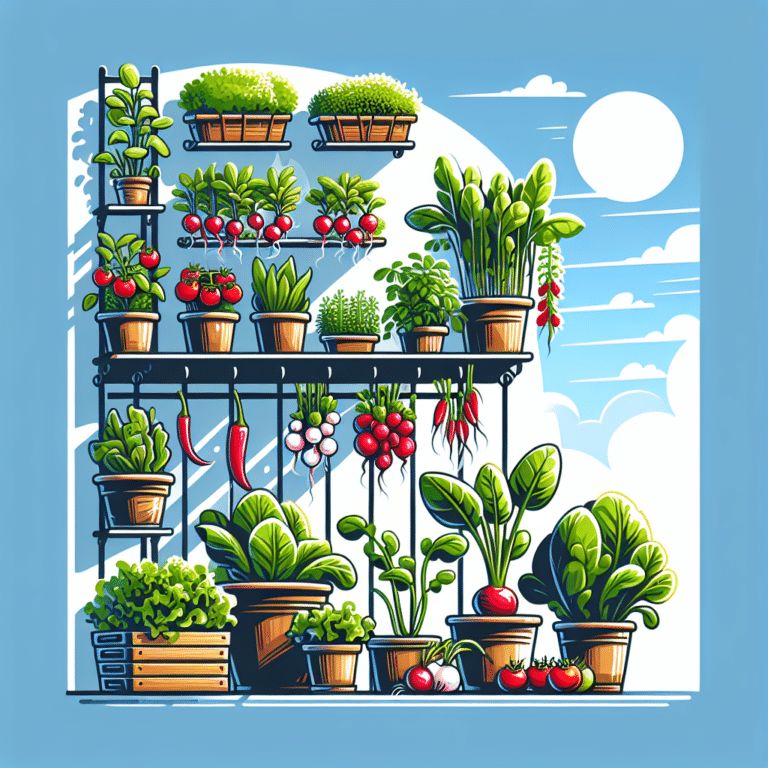 Easy Vegetables for Small Balcony