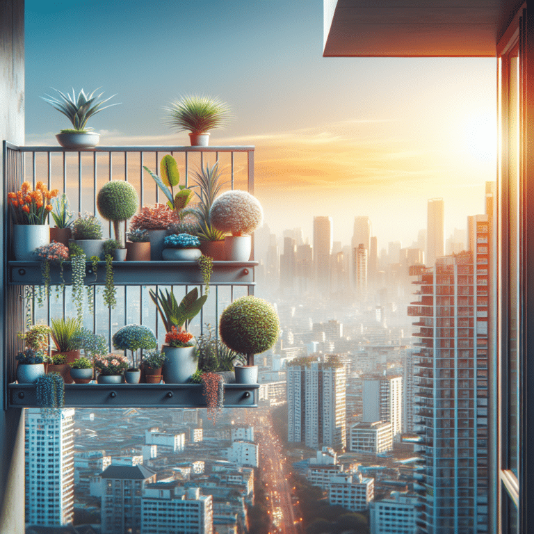 Maximizing Space: Balcony Railing Planters
