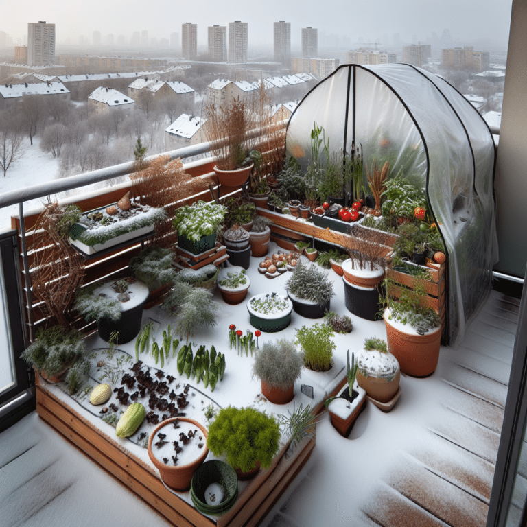 Winter-based Balcony Gardening Strategies