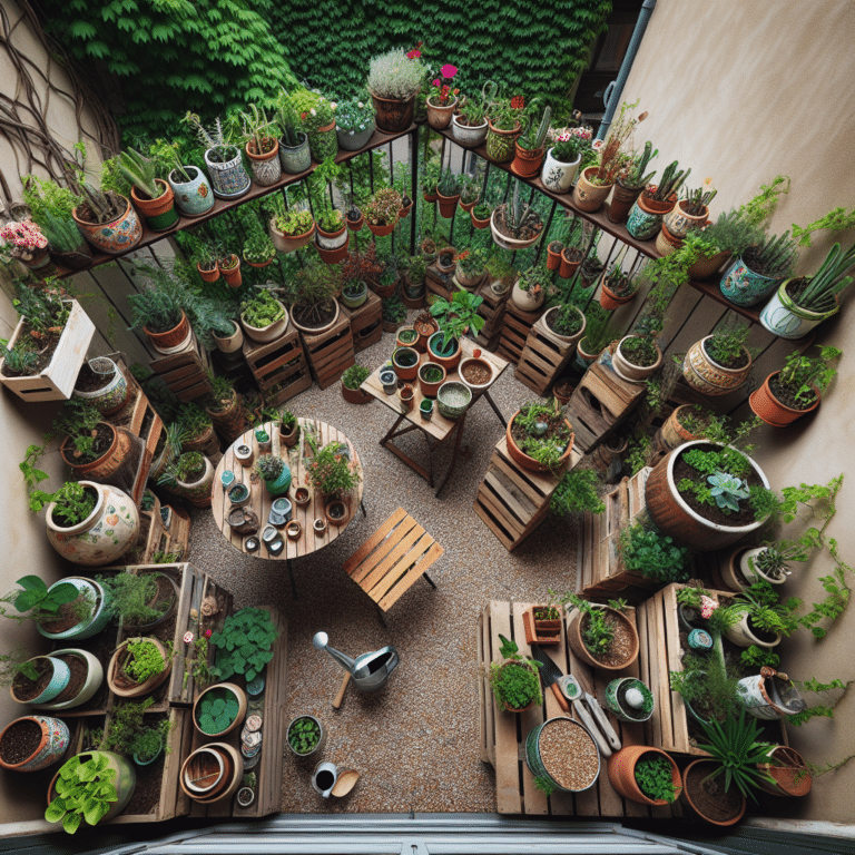 DIY Balcony Planters: A Creative Project for Green Thumbs