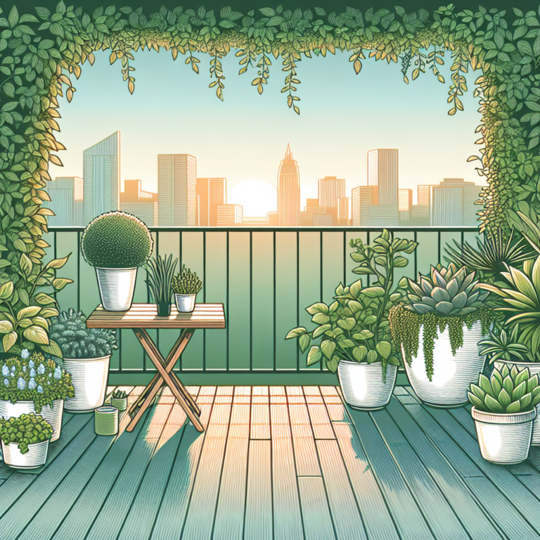 Creating a Low-Maintenance Balcony Garden: A Comprehensive Guide".
