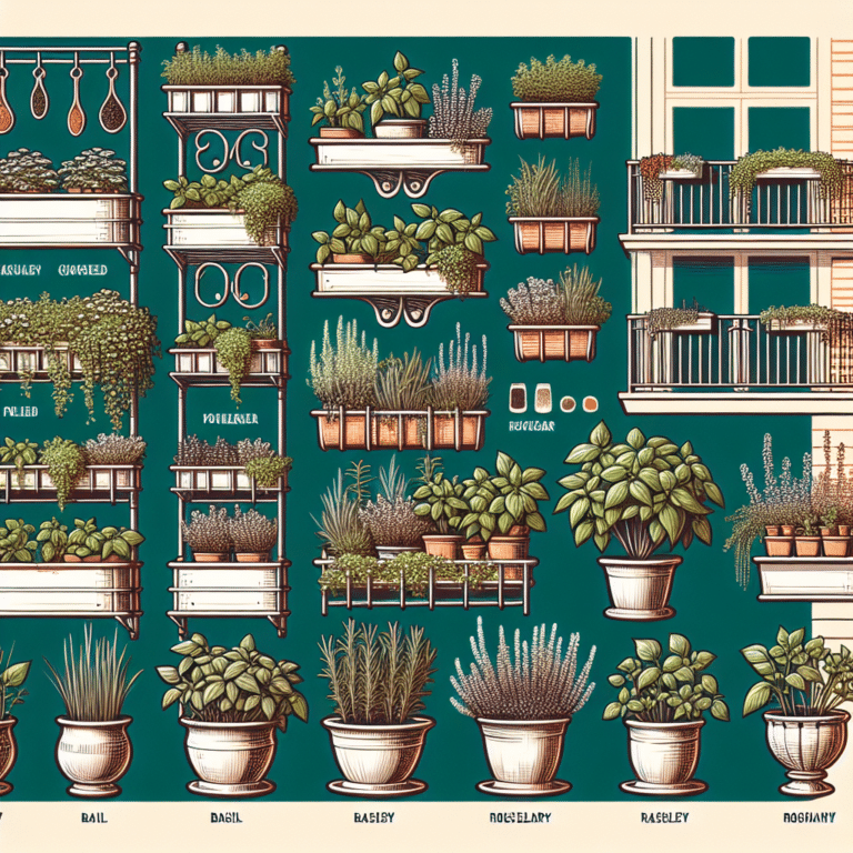 Balcony Herb Garden Layouts