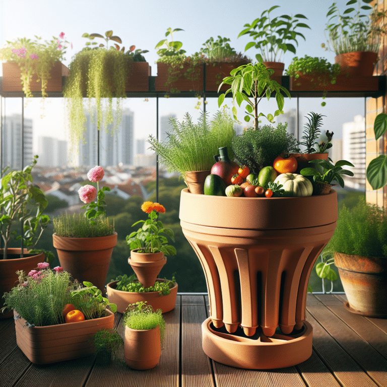 The Advantages of Self-Watering Pots for Balcony Gardening