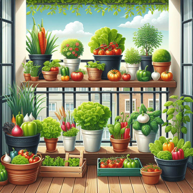 Easy Vegetables for Balcony Gardening