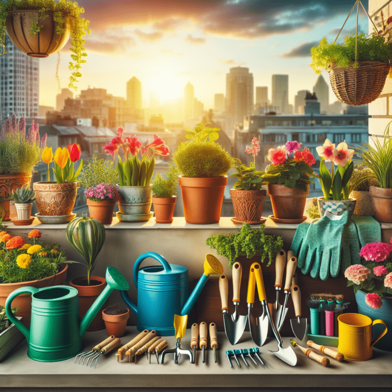 Choosing the Right Accessories for Your Balcony Garden