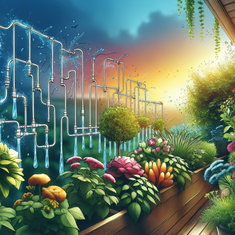 Mastering Drip Irrigation for Your Balcony Garden