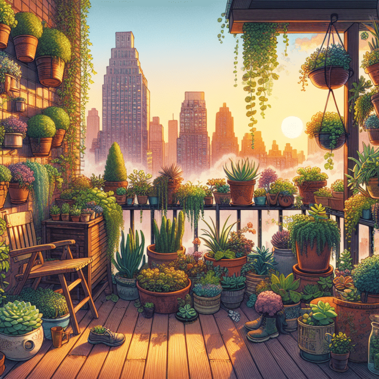 The Renters Guide to a Thriving Balcony Garden