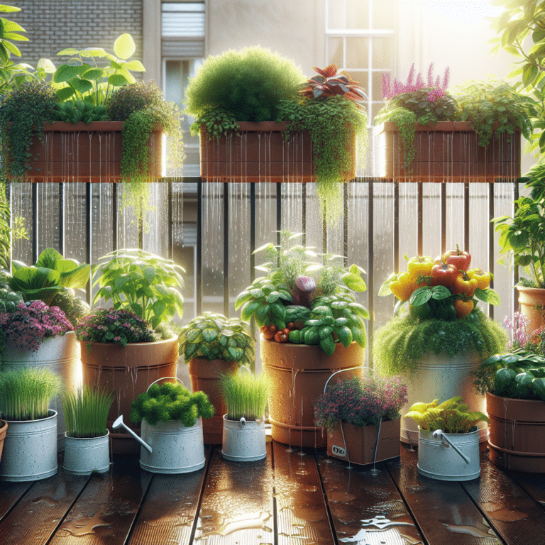 The Advantages of Self-Watering Pots for Balcony Gardening