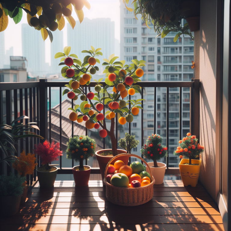 "Growing Miniature Fruit Trees on Your Balcony