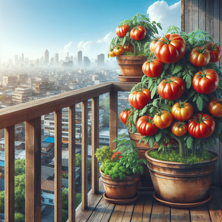  "Growing Tomatoes in Balcony Pots: A How-To Guide