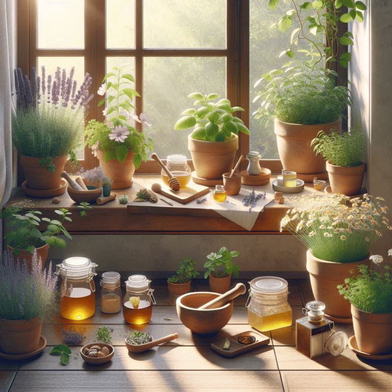 "Medicinal Plants for an At-Home Balcony Apothecary