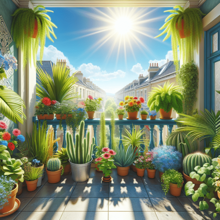 "Plants Perfect for a Sunny Balcony