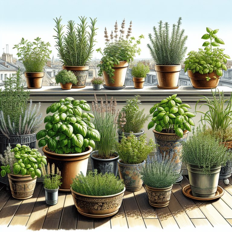  "Top Herbs to Grow on Your Balcony