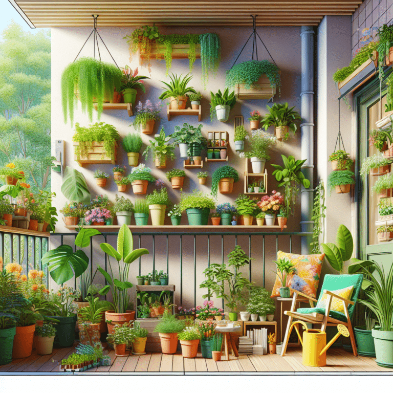 "Beginner's Guide to Balcony Plants