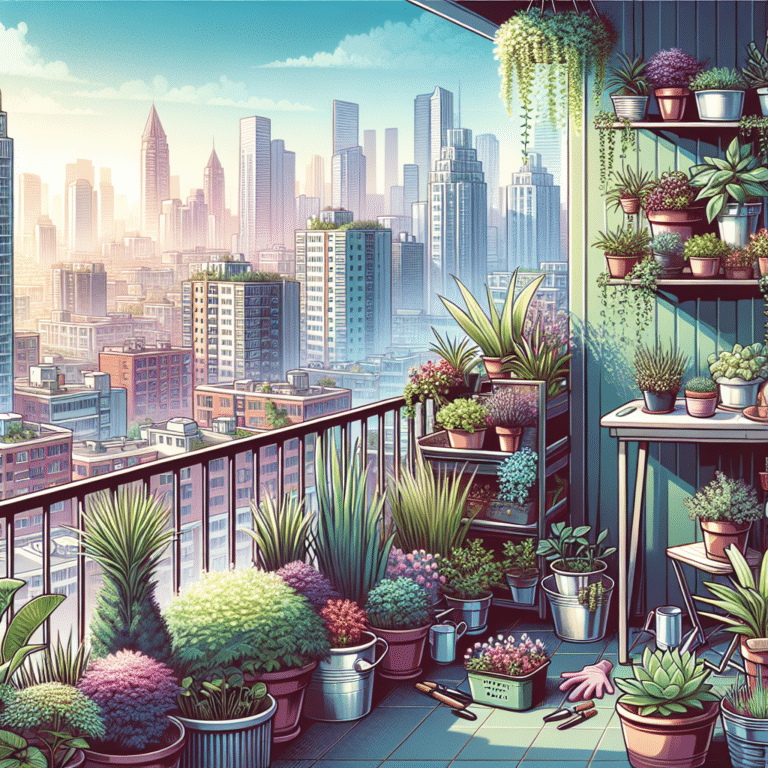 Growing an Urban Oasis: Balcony Gardening