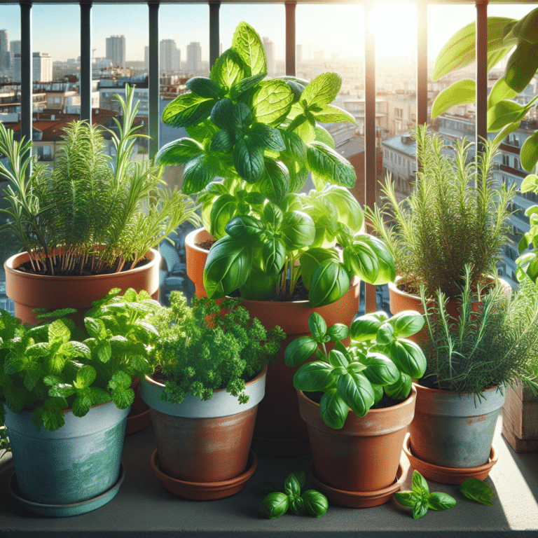  "The Best Herbs to Grow on Your Balcony