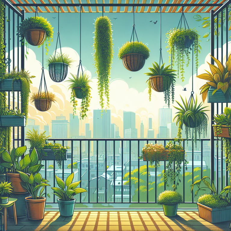 Maximizing Space: Balcony Railing Planters