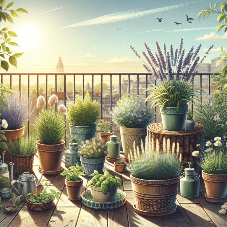 "Fragrant Aromatic Plants for Balcony Growing