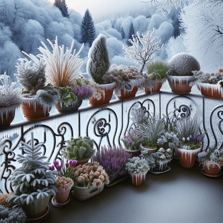  "Surviving the Chill: Plants for Cold Balcony Climates