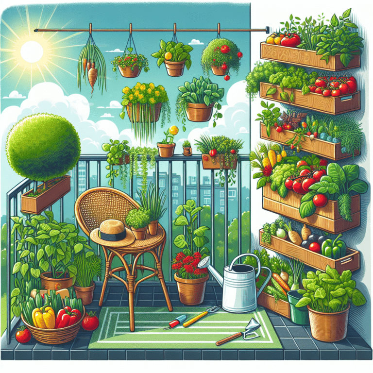 Easy Vegetables for Your Small Balcony Garden