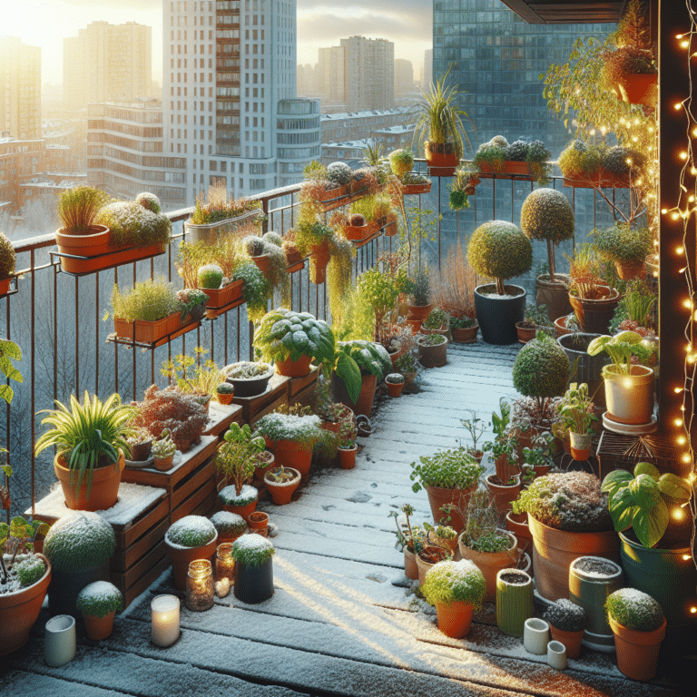 Year Round Green: Balcony Gardening in Winter