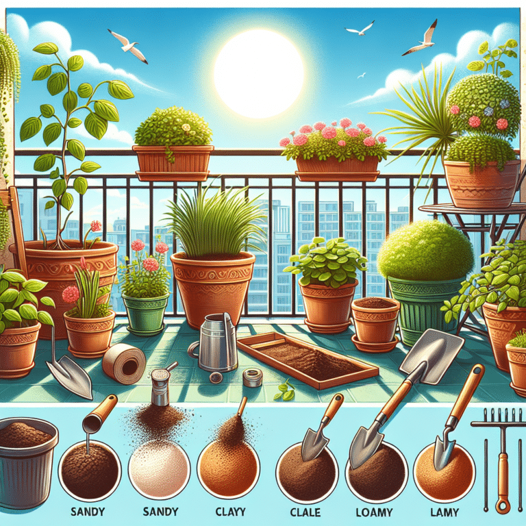 Choosing the Right Soil for Your Balcony Plants