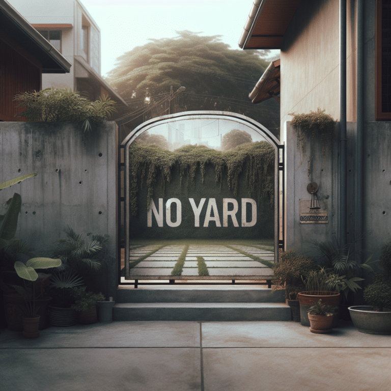 No Yard