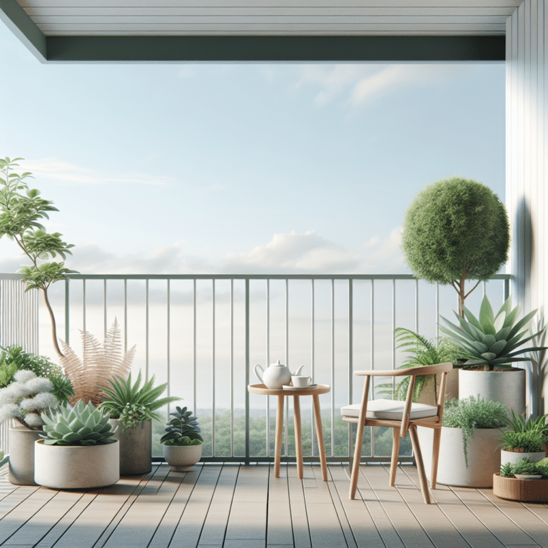 Minimalist Balcony Garden Designs