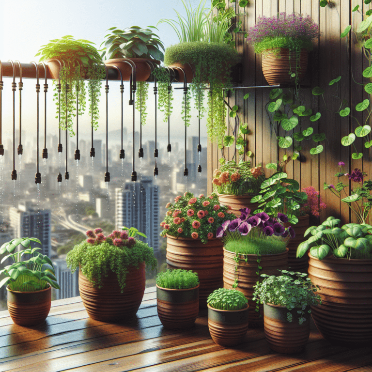 Mastering Drip Irrigation for Your Balcony Garden