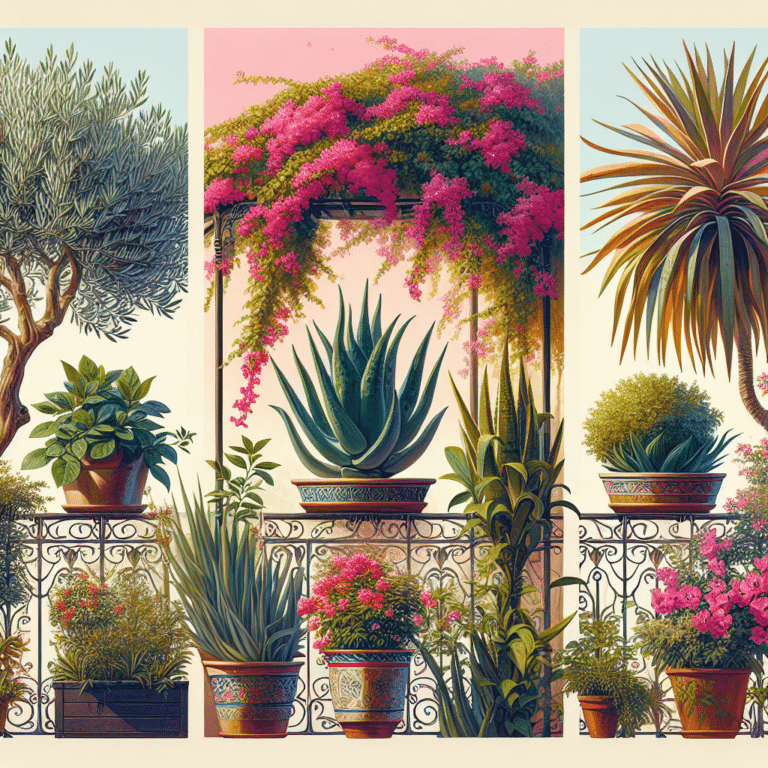  "Choosing Balcony Plants for Hot Climates