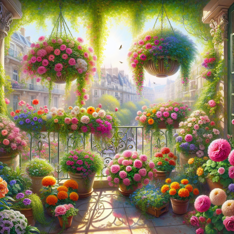 Blooming Balcony Flower Gardens